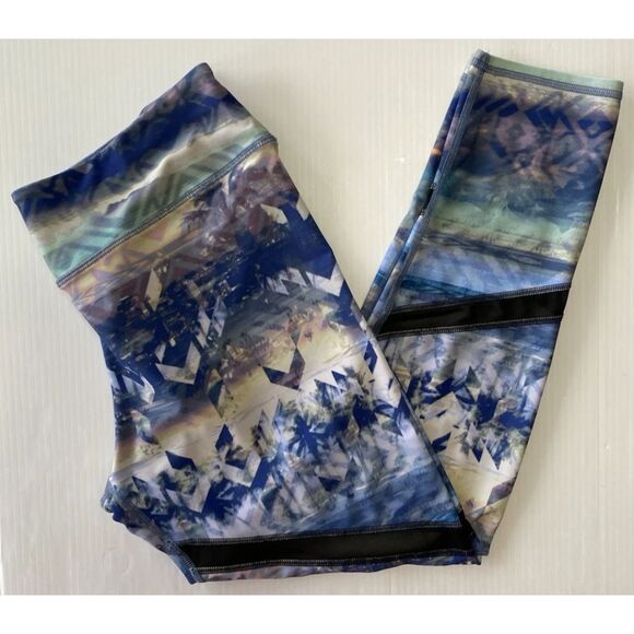 American Eagle Outfitters Women's Athletic Leggings Size XL Palm Trees - Picture 10 of 11